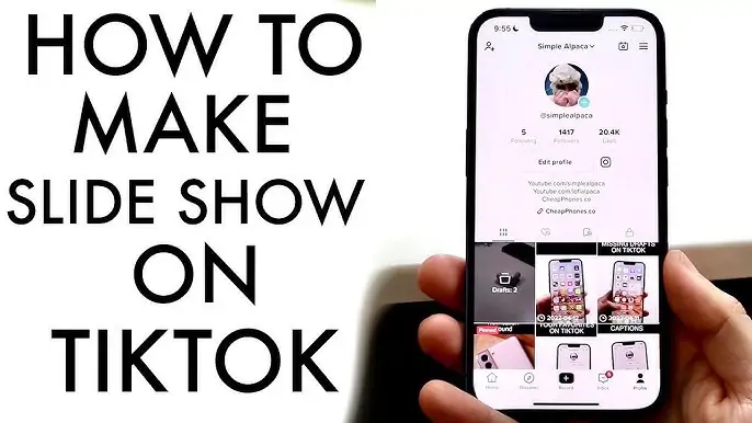 how to make a slideshow on TikTok