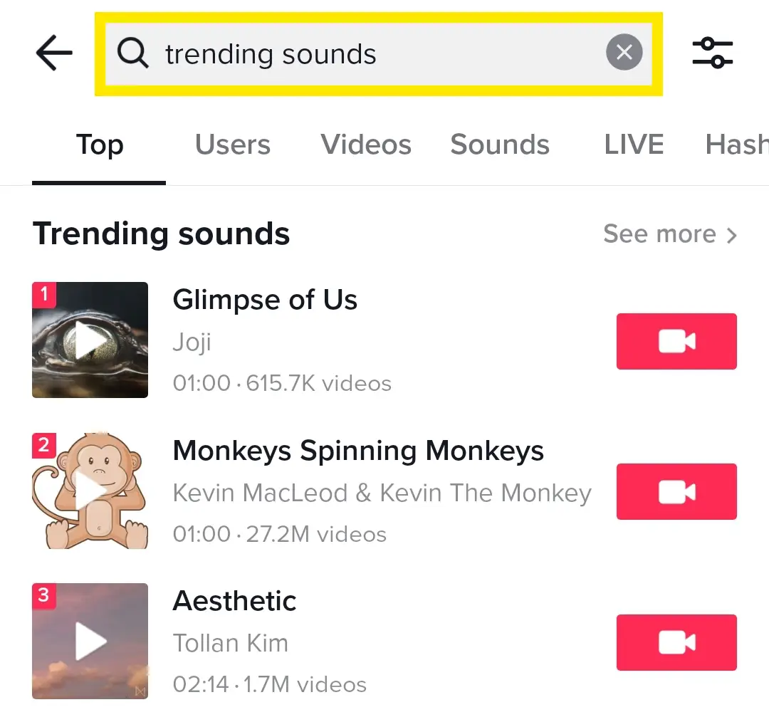 trending TikTok sounds